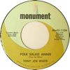 Original Recording Label of Polk Salad Annie by Tony Joe White