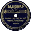 Original Recording Label of Take My Hand, Precious Lord by Heavenly Gospel Singers