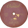 Original Recording Label of Satisfied by Martha Carson And the Gospel Singers