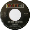 Original Recording Label of Take Good Care Of Her by Adam Wade with the George Paxton Orchestra and Chorus