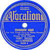 Original Recording Label of Tomorrow Night by Henry Russell and His Romancers
