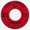 Original Recording Label of Tonight Carmen by Marty Robbins