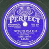 Original Recording Label of You're The Only Star In My Blue Heaven by Gene Autry