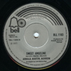 Original Recording Label of Sweet Angeline by Arnold, Martin, Morrow