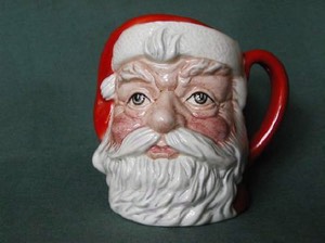 Royal Doulton RD character jug medium small Santa Claus D6705