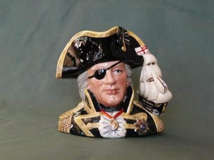 Royal Doulton RD character jug large Vice Admiral Lord Nelson D6932