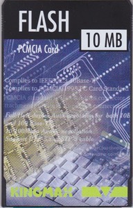 10MB Flash card PCMCIA