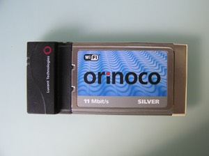 Lucent Technologies Orinoco Silver WiFi PCMCIA